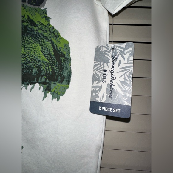 Boys Size 7/8 Tommy Bahama 2 Piece Dinosaur Set - Picture 3 of 6